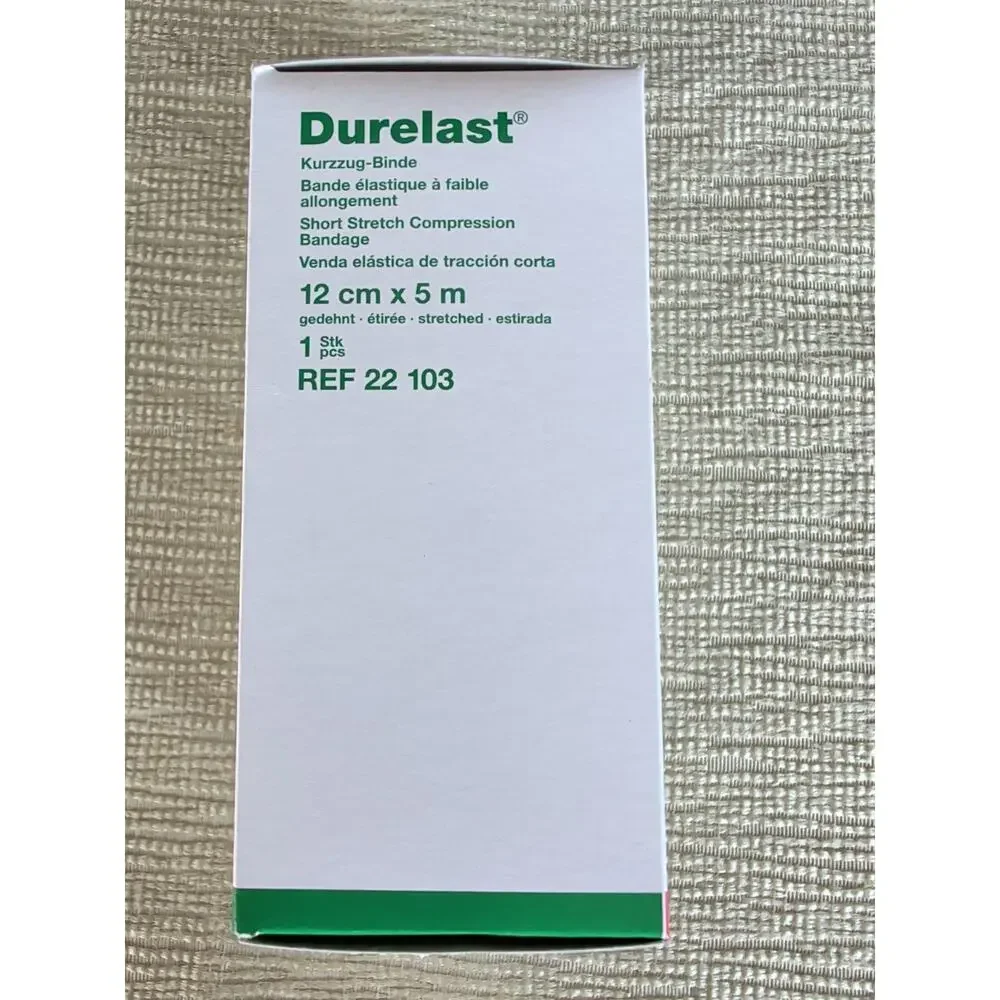 Lohmann & Rauscher- Durelast 12cm X 5 m Stretch Bandage, Compression Ba...